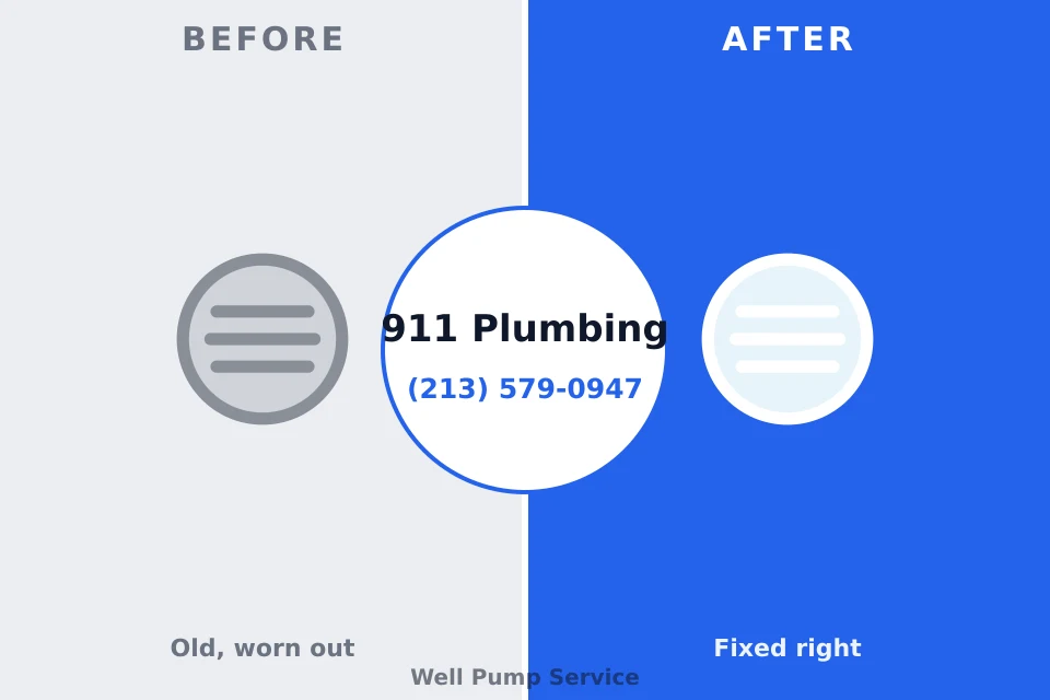 Before and after: plumbing repair Cornish, ME
